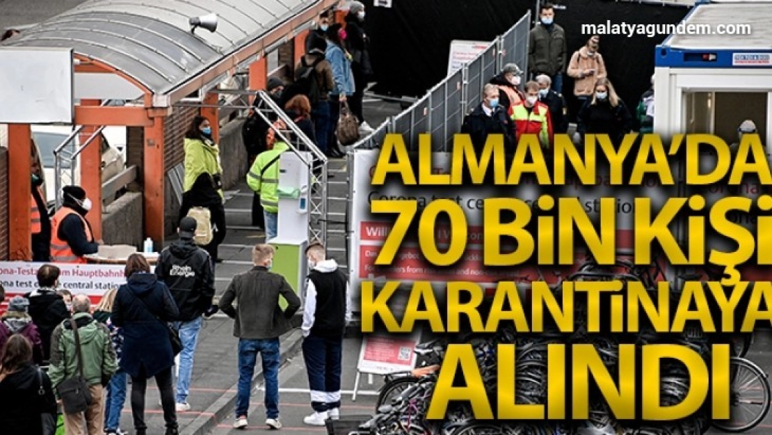 Almanya'nın Kuzey Ren Vestfalya eyaletinde 70 bin kişi karantinaya alındı