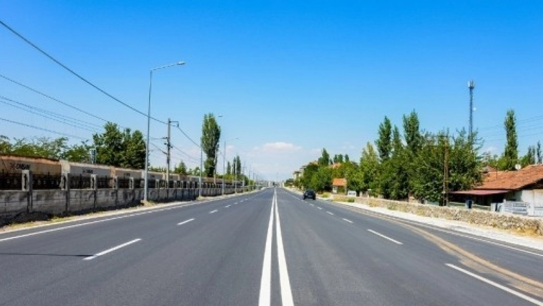 Alparslan Türkeş Bulvarı Afaltlandı