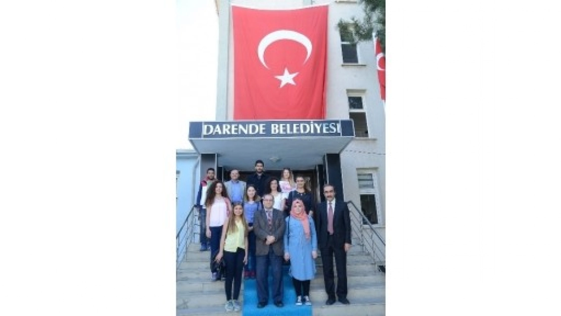 Amasya Üniversitesi öğrencileri Darende'de çalışma yaptı