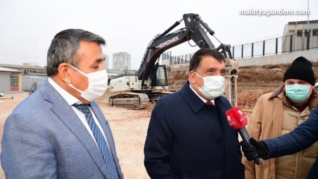 Anayurt Bulvarı'nın 2. etap çalışmaları devam ediyor