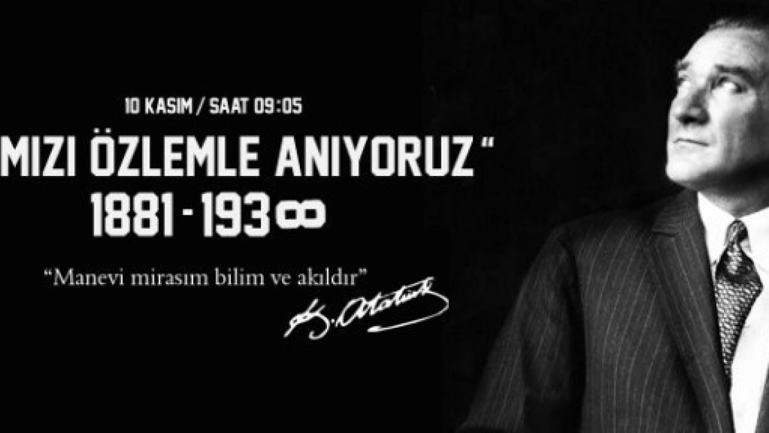 Atatürk Ölümünün 78.Yılında Anıldı