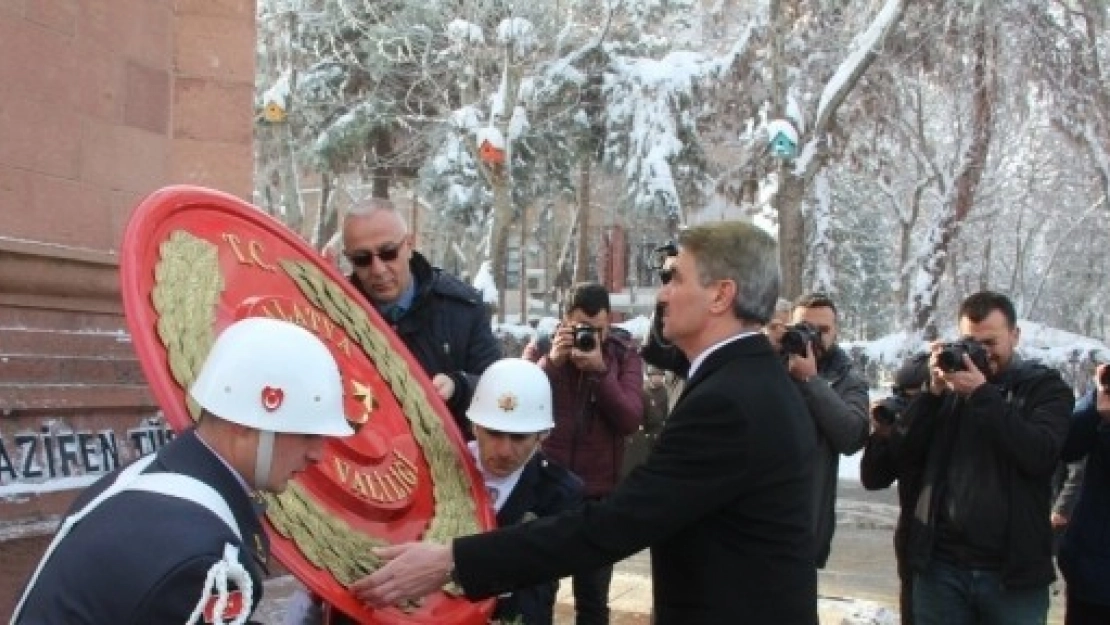  Atatürk'ün Malatya'ya Gelişinin 89. Yıldönümü Kutlandı