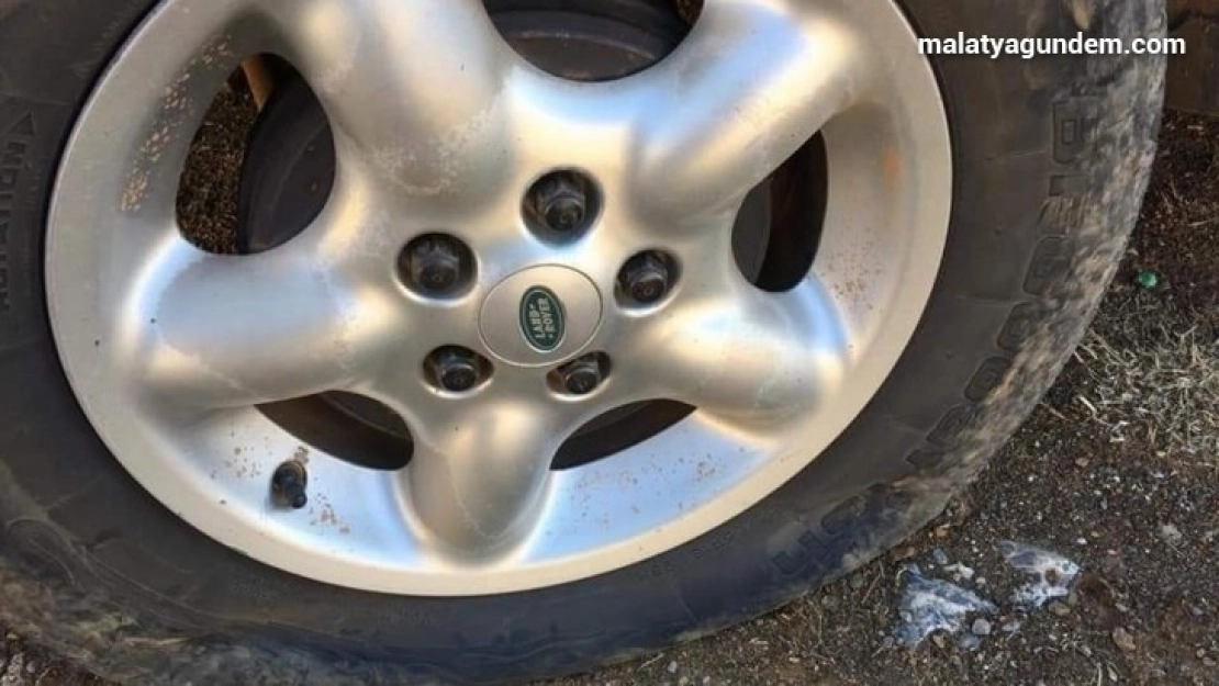 Avcılara yolda çivi tuzağı