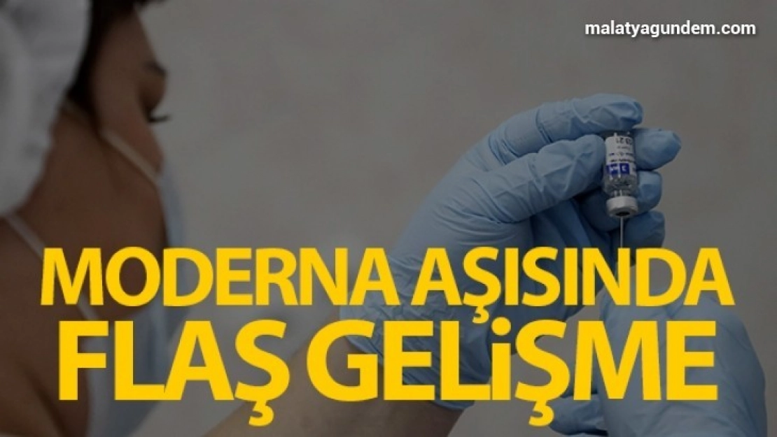 Avrupa İlaç Ajansı'ndan Moderna şirketinin aşısının onaylanması için tavsiye kararı
