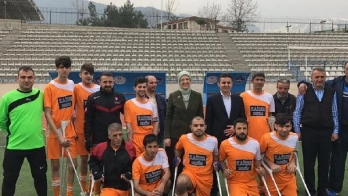 Ayyıldız Ampute Futbol Takımı Liderliğini Sürdürüyor