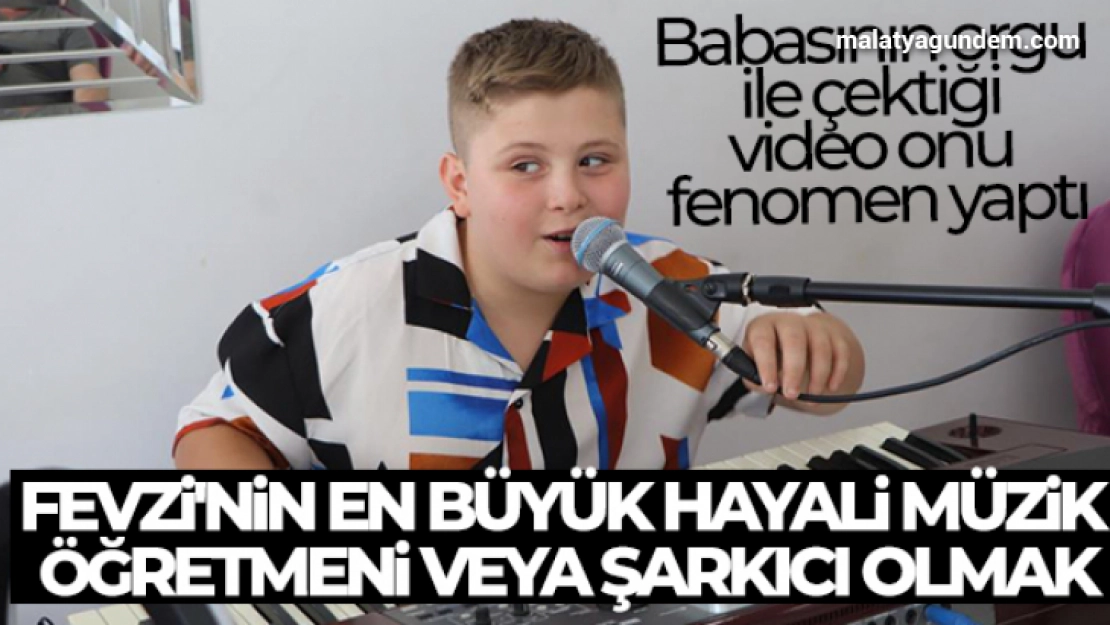 Babasının orgu ile çektiği video onu fenomen yaptı