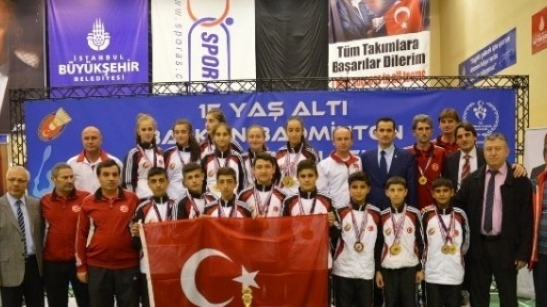 Badminton'da Balkan Şampiyonu Oldular