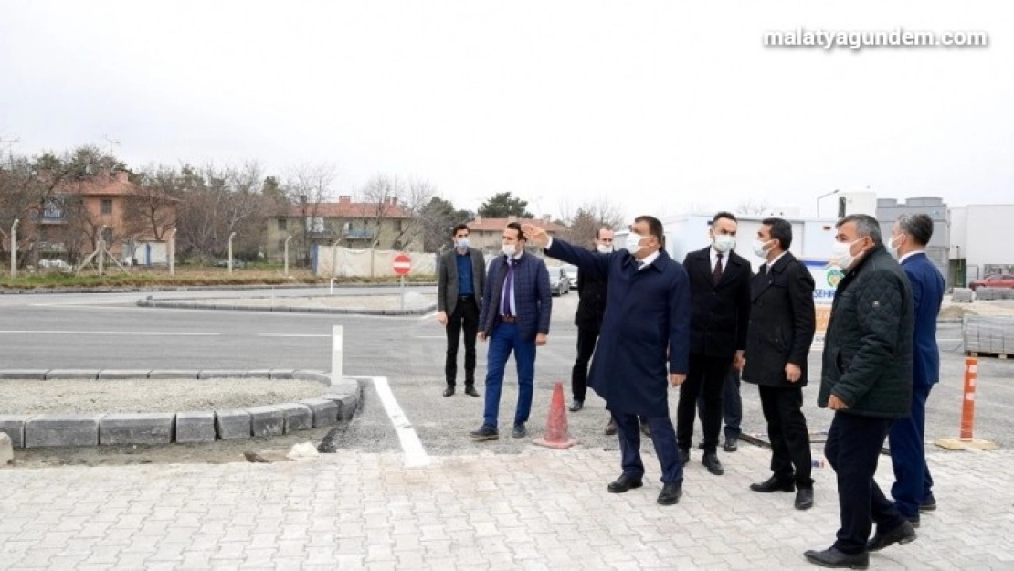 Bağlantı yolundaki çalışmalar tamamlandı