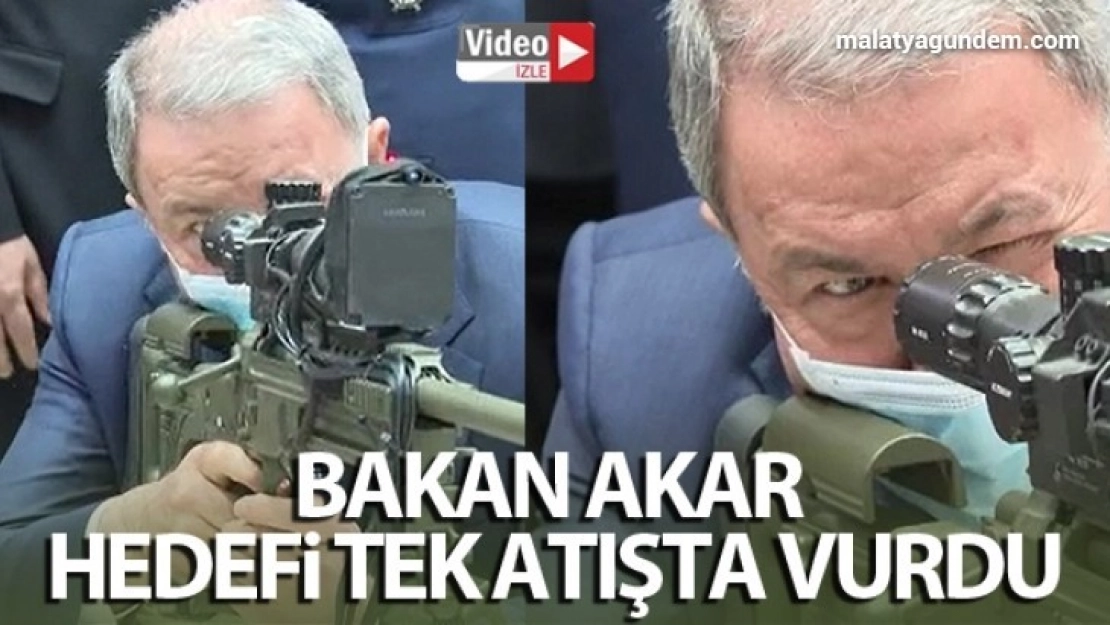 Bakan Akar ve TSK komuta kademesi Havelsan'da incelemelerde bulundu! Hedefi tek atışta vurdu