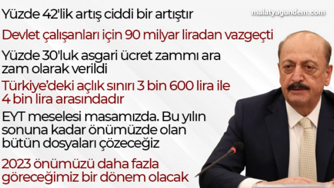 Bakan Bilgin'den EYT mesajı