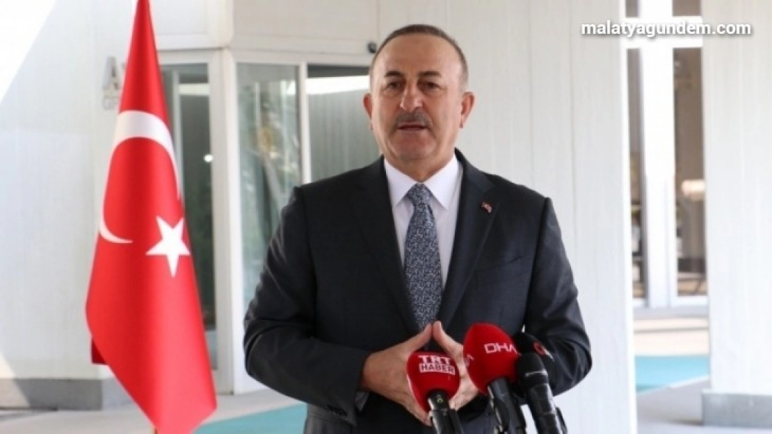 Bakan Çavuşoğlu'dan Açıklama