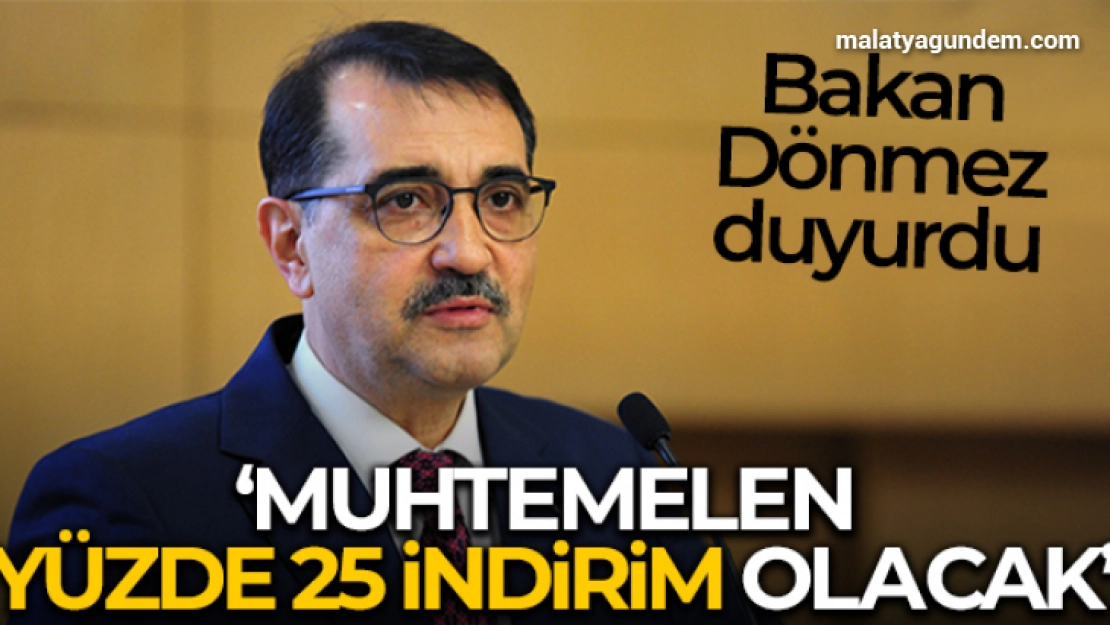 Bakan Dönmez'den esnafa elektrik müjdesi