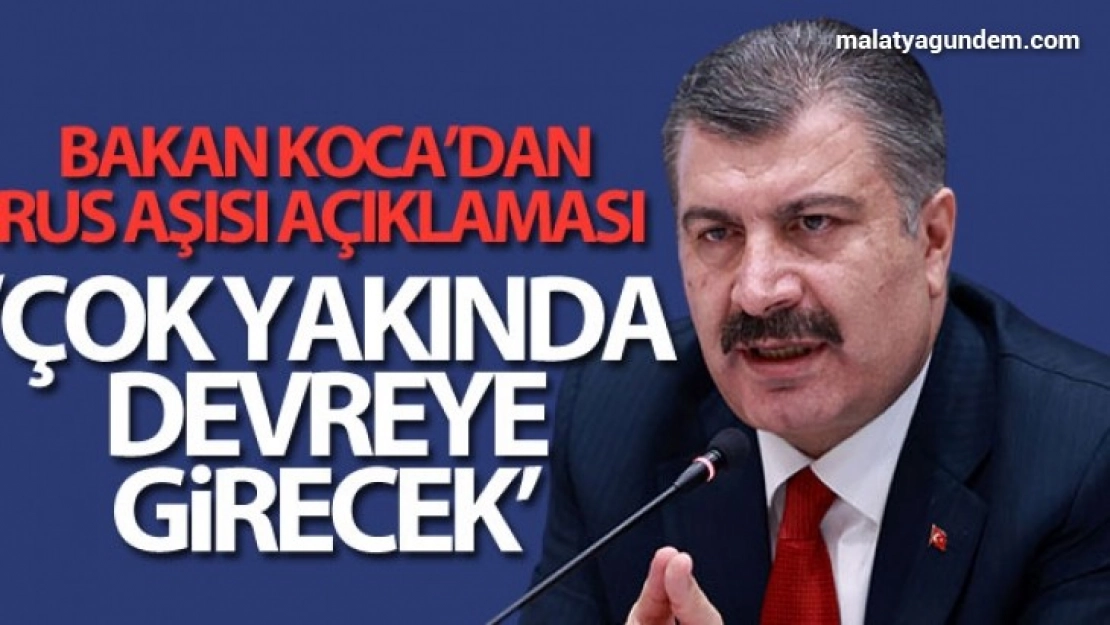 Bakan Koca'dan Bilim Kurulu toplantısının ardından önemli açıklamalar