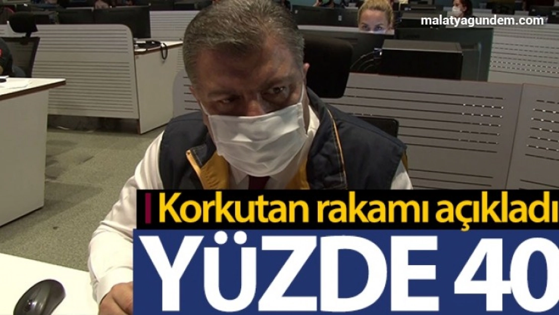 Bakan Koca Evde bulaş oranın daha yüksek olduğunu görmüş oluyoruz