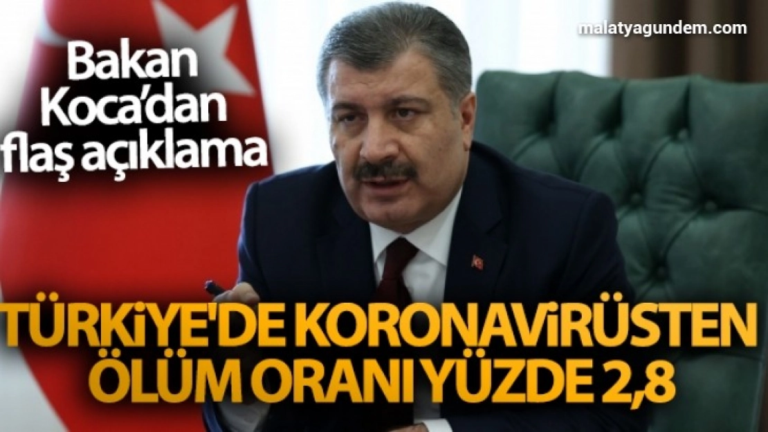 Bakan Koca'dan flaş açıklama