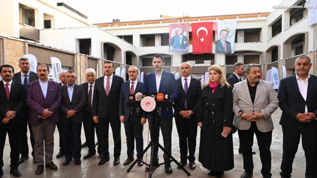 Bakan Kurum: 'İstanbul'da 36 bin binada 425 bin bağımsız bölümün hasar tespit çalışmaları tamamlandı'
