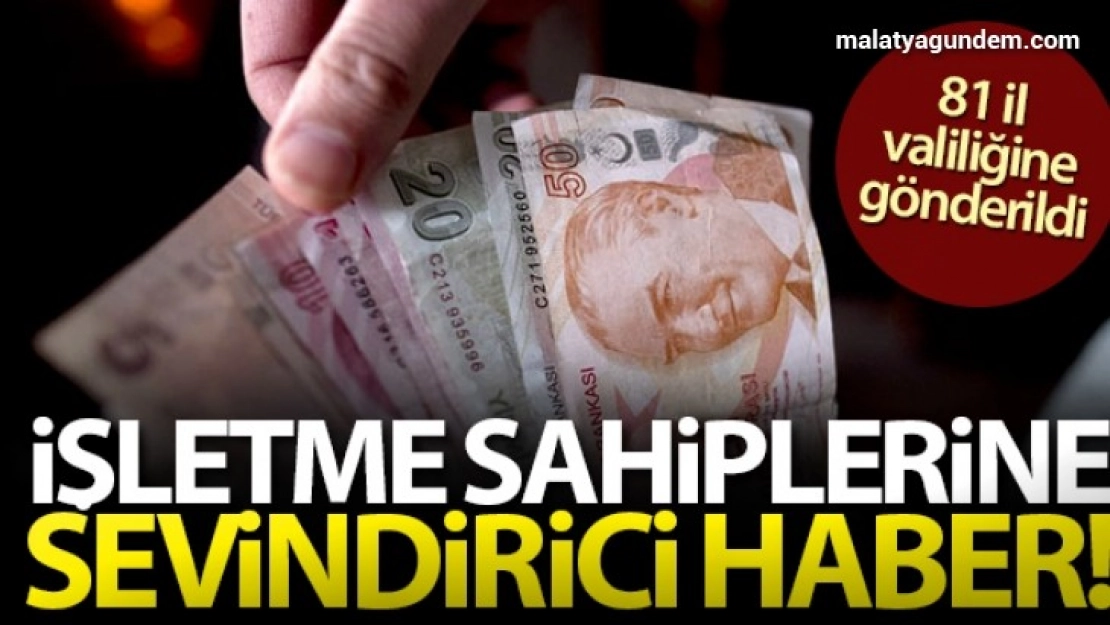 Bakan Kurum'dan işletme sahiplerine sevindirici haber