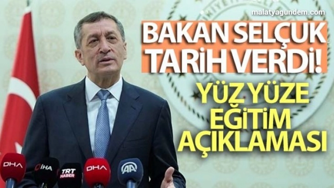 Bakan Selçuk: '15 Şubat'tan itibaren sizleri okullarda görmek, okullarda karşılamak istiyoruz'