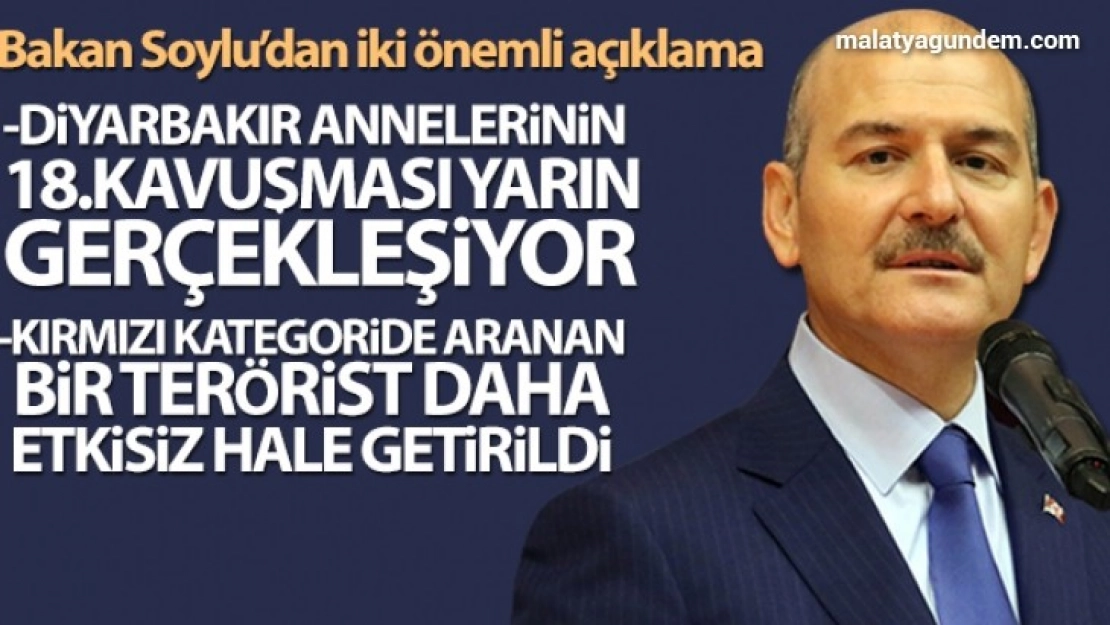 Bakan Soylu'dan iki önemli açıklama!