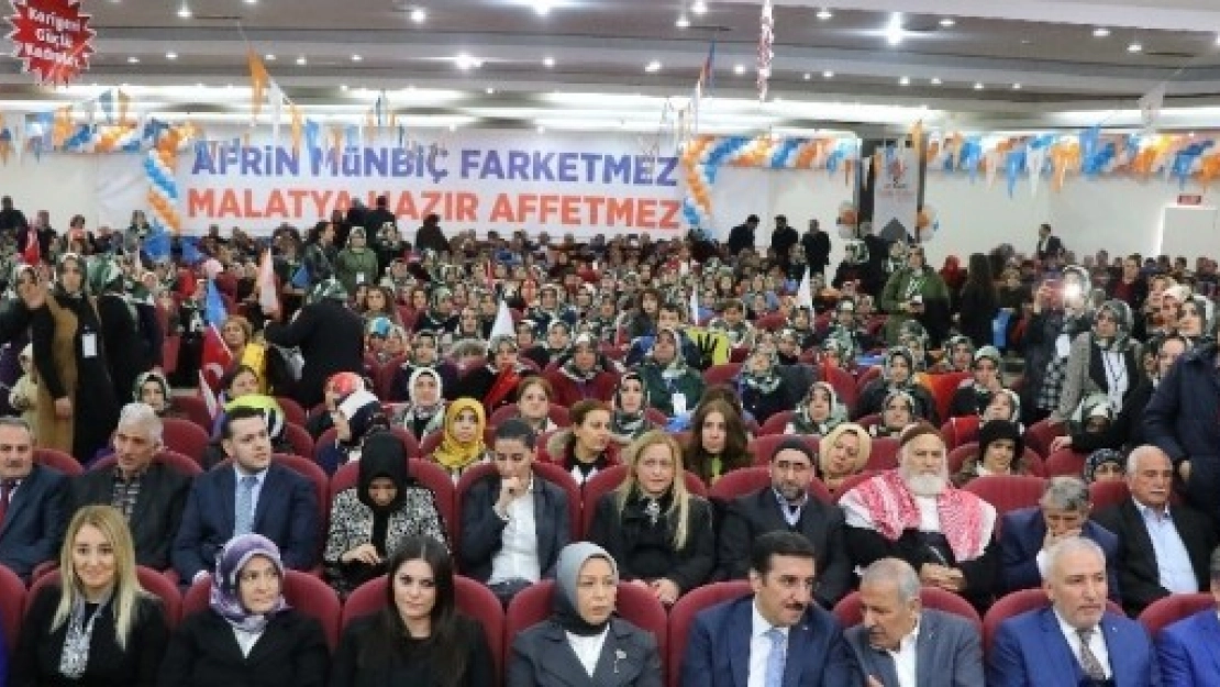 Sarıeroğlu ve Tüfenkci Kadın Kolları Kongresine Katıldı