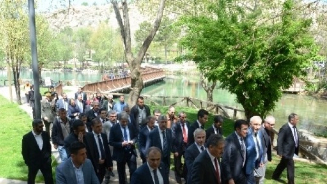 Bakan Tüfenkci, Turgut Özal Tabiat Parkı'nı Ziyaret Etti
