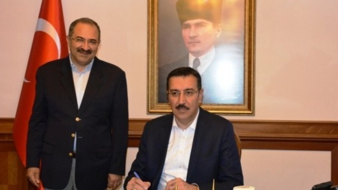 Bakan Tüfenkci Vali Kaban'ı Ziyaret Etti