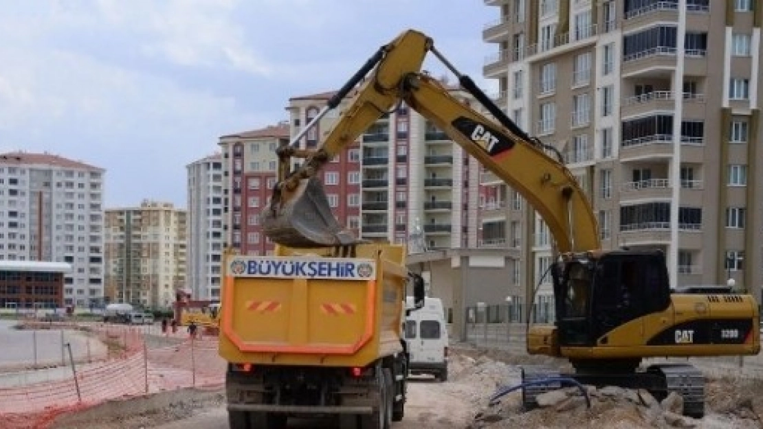 Barguzu Caddesi'nde Düzenleme Çalışması Başladı