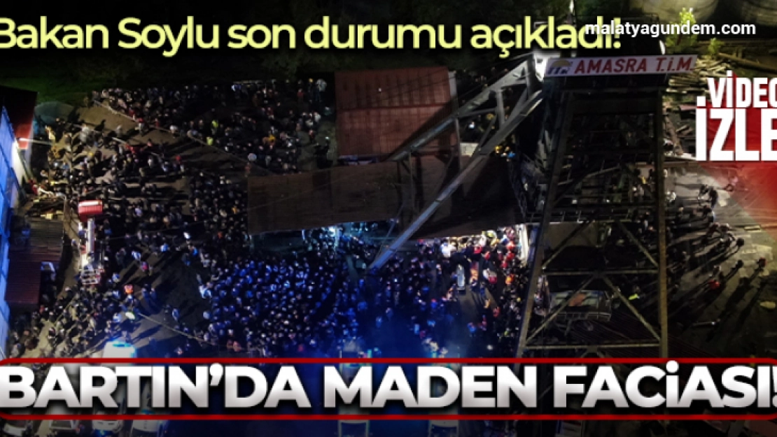 Bartın'da maden ocağında patlama!