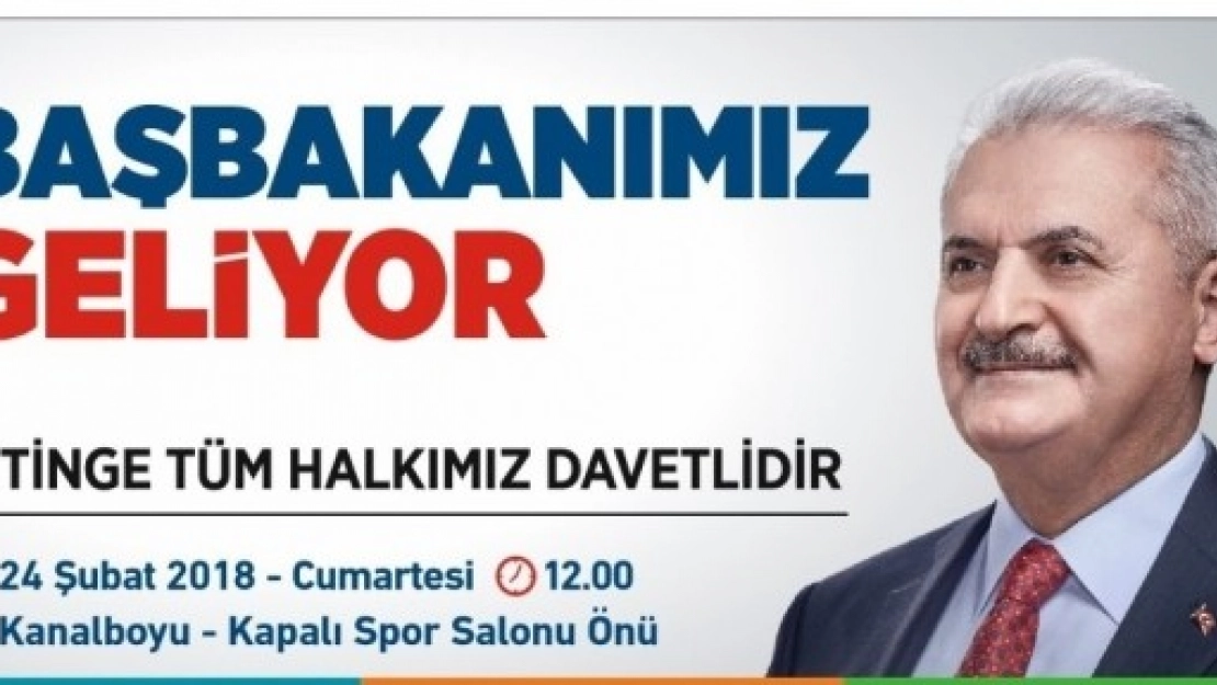 Başbakan Cumartesi Malatya'da