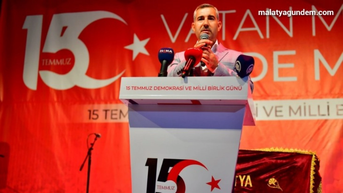 Başkan Çınar'dan 15 Temmuz mesajı