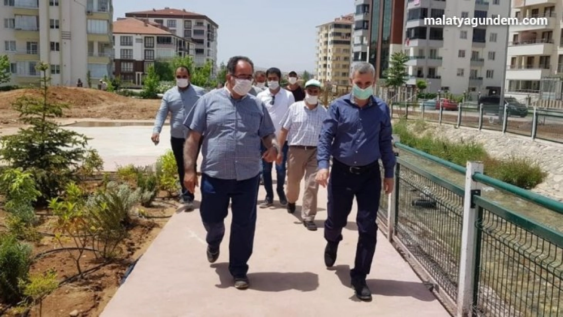 Başkan Çınar'dan yeşil alan vurgusu