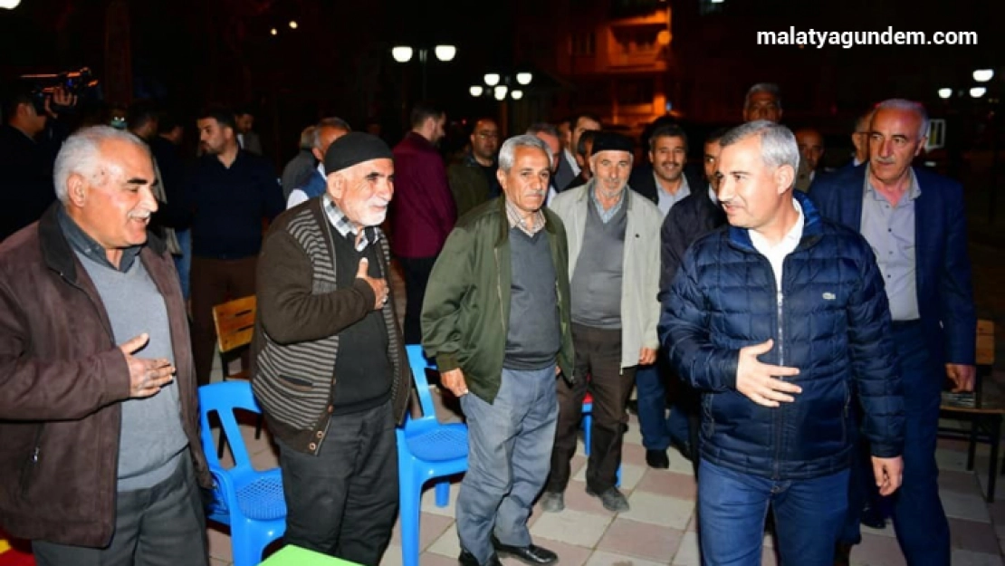 Başkan Çınar, Dilek sakinleriyle bir araya geldi