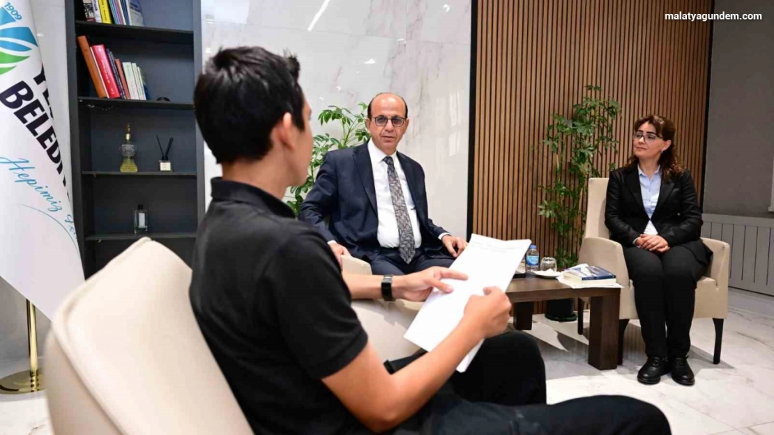 Başkan Geçit:  'Hayatımın merkezinde çalışmak var'