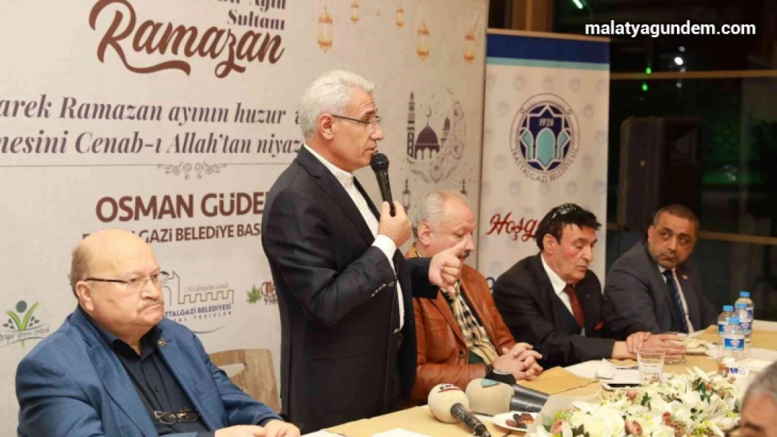 Başkan Güder, basın mensuplarıyla iftarda biraya geldi