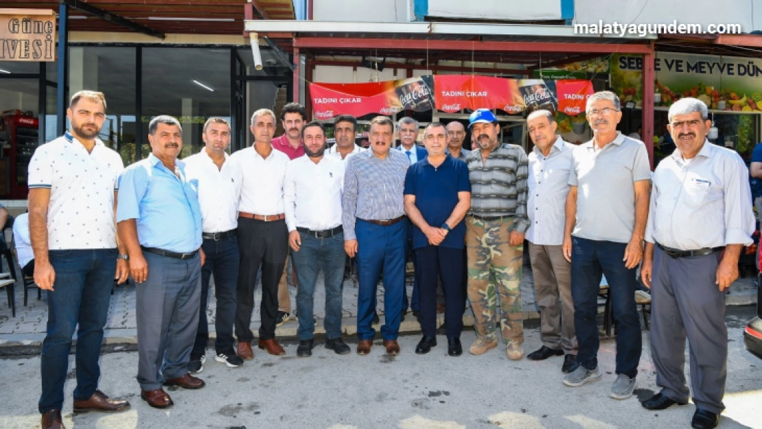 Başkan Gürkan: 'Modern bir Malatya için çalışıyoruz'