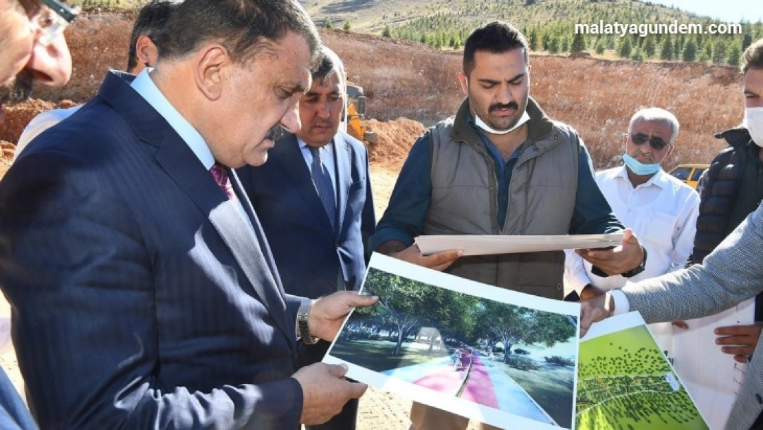 Başkan Gürkan, Beydağı tabiat parkında incelemelerde bulundu