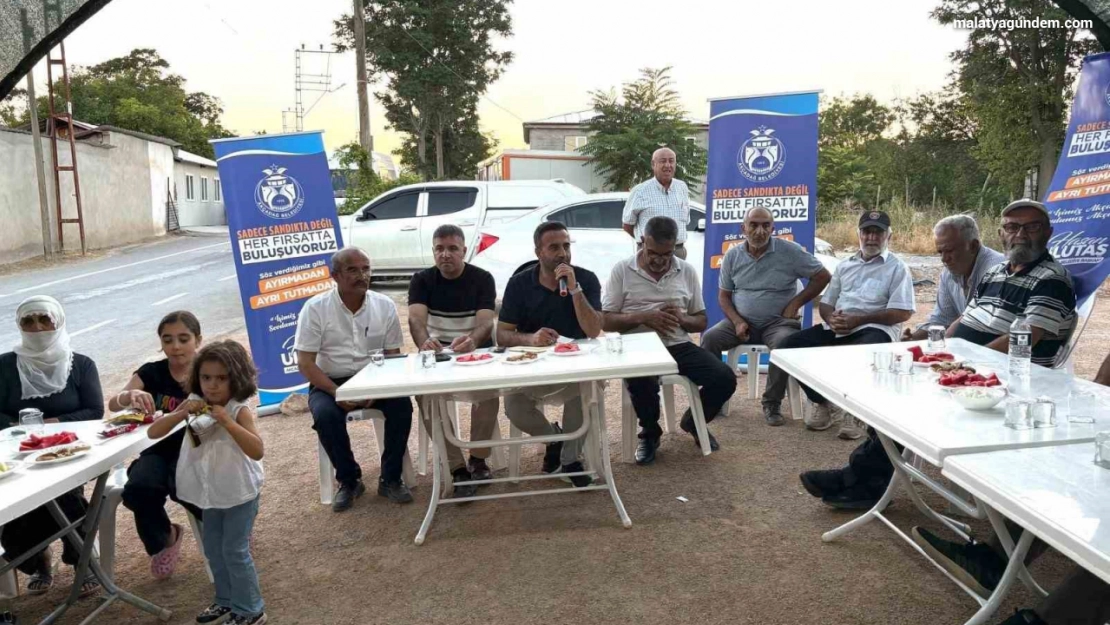 Başkan Hasan Ulutaş, Bahri Mahallesi'nde vatandaşlarla buluştu