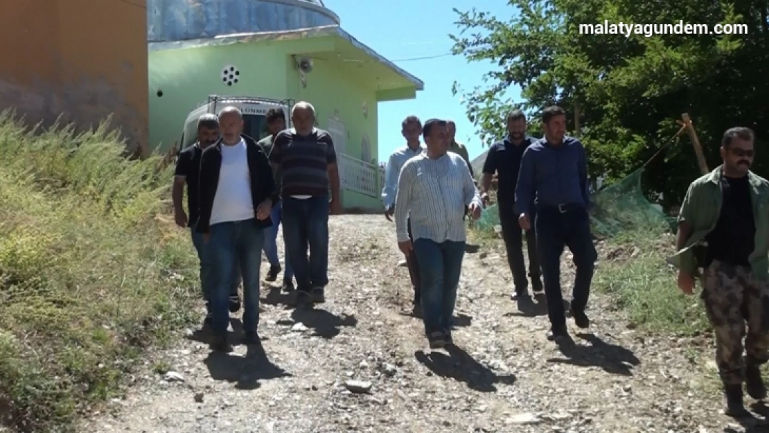 Başkan Sülük, yol yapım çalışmalarını yerinde inceledi