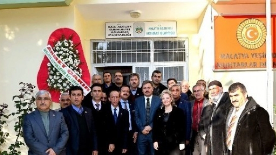 Başkan Çakir, Muhtarlarla Biraraya Geldi