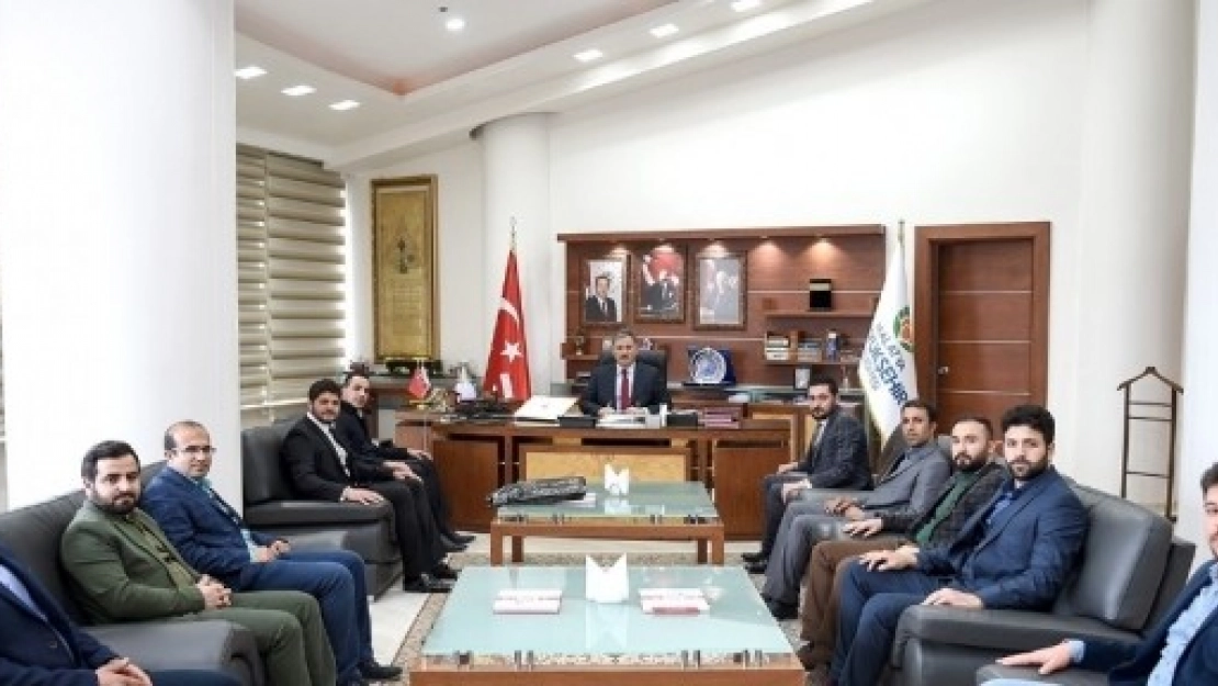Başkan Çakır Genç ASKON Yönetimini Kabul Etti
