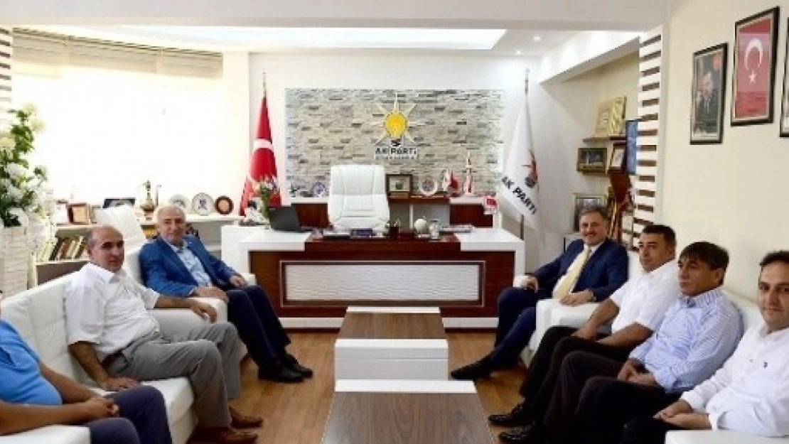 Başkan Çakır'dan İl Başkanı Kahtalı'ya Ziyaret
