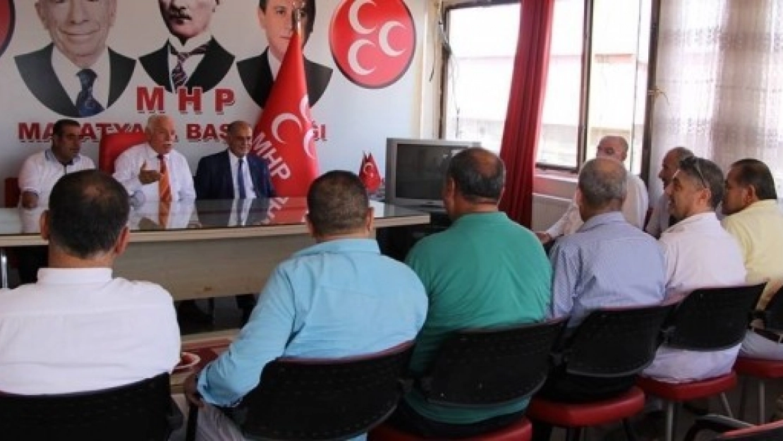 Başkan Erkoç'tan, MHP'li Erdem'e Ziyaret