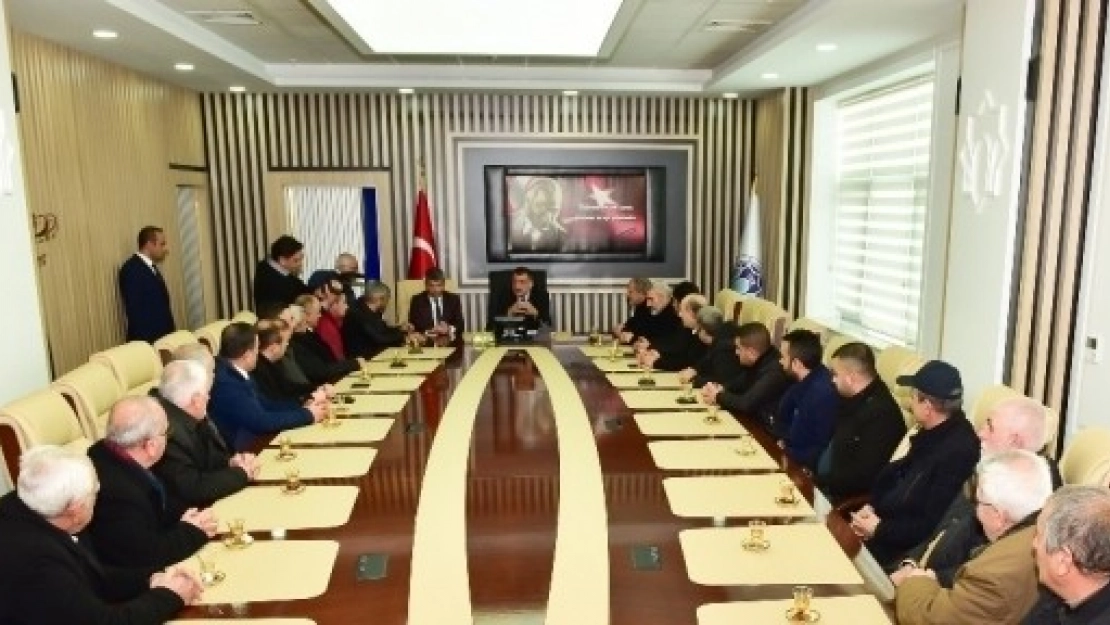 Başkan Gürkan, Şoför Esnafının Sorunlarını Dinledi