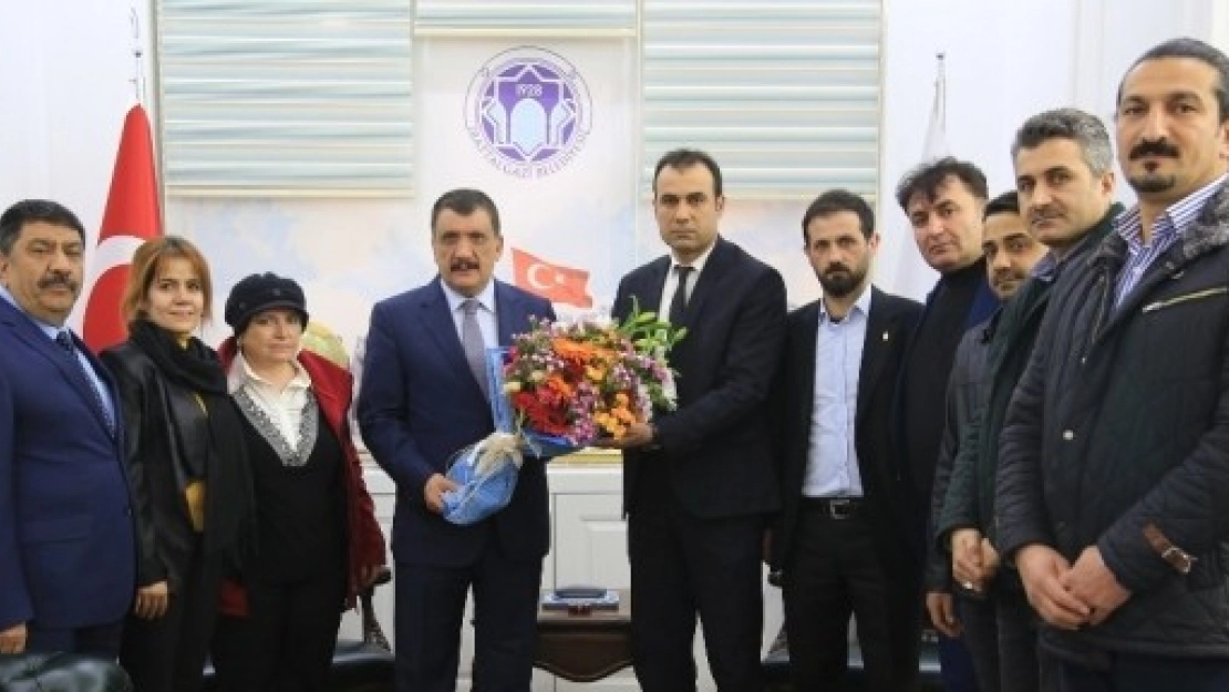 Toptaş'dan Gürkan'a Ziyaret