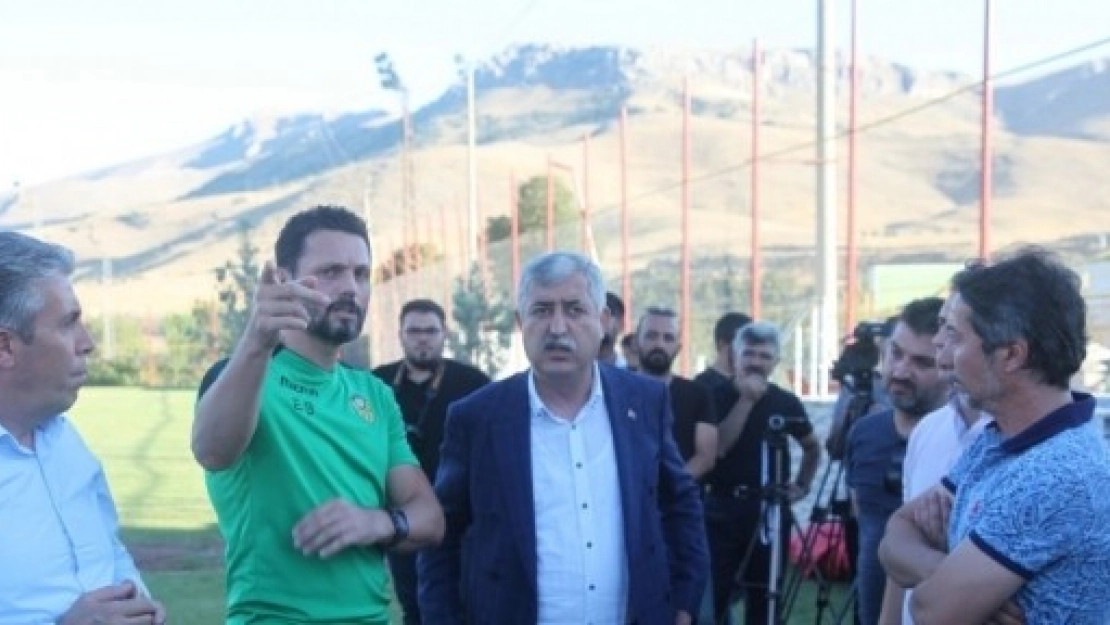Başkan Polat, EYMS'un İdmanını Ziyaret Etti