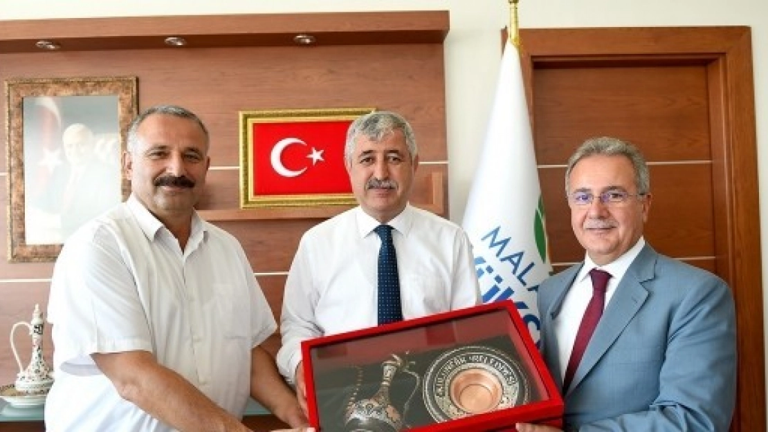 Başkan Polat Kuluncak Heyetini Kabul Etti