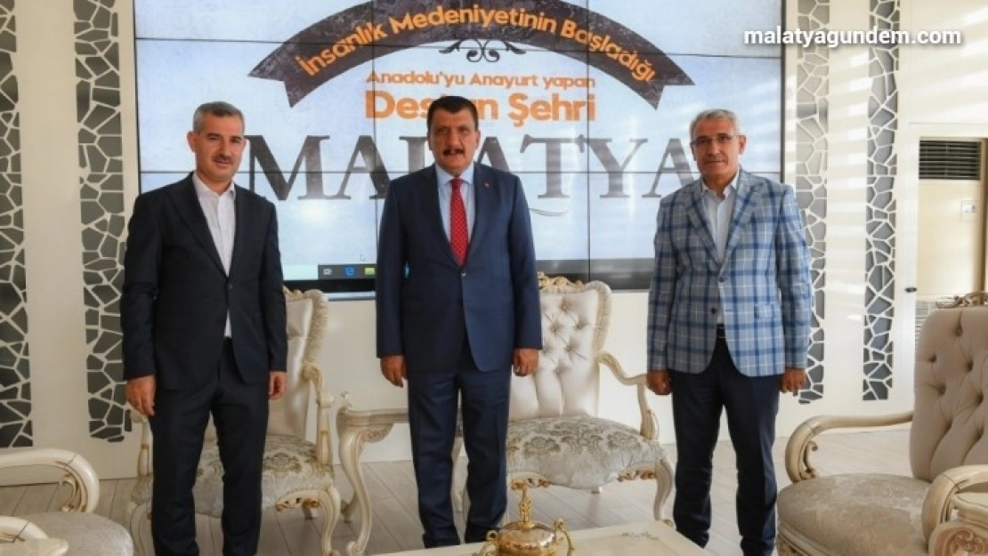 Başkanlardan hep birlikte hizmet temennisi