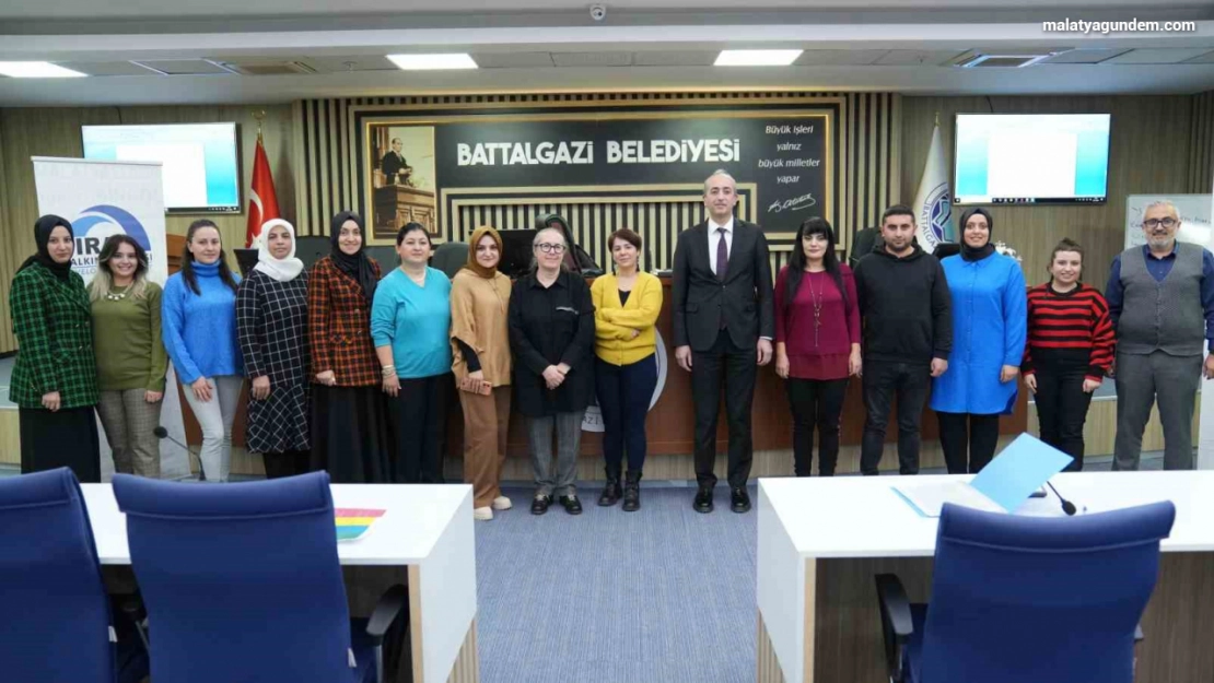 Battalgazi Belediyesi'nde proje eğitimi tamamlandı