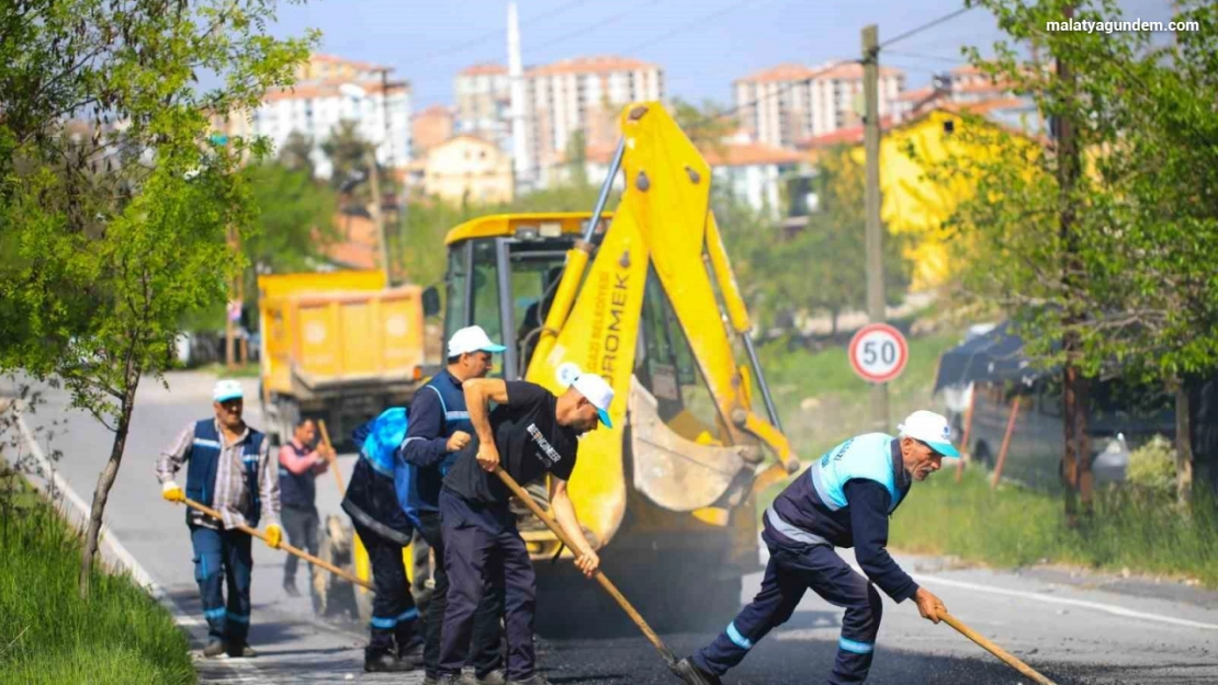 Battalgazi Belediyesi'nde rekor çalışma