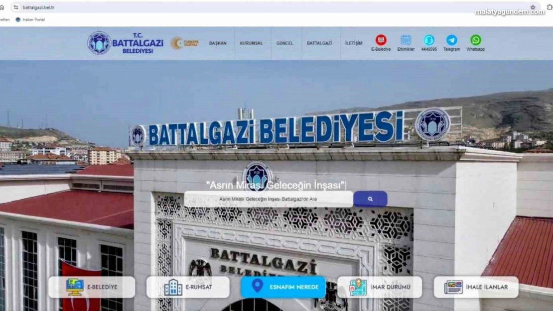 Battalgazi Belediyesi'nden esnafa dijital rehber hizmeti